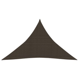 Toldo de vela marrón HDPE 160 g/m² 4x4x5,8 m de vidaXL, Sombrillas - Ref: Foro24-311809, Precio: 22,45 €, Descuento: %