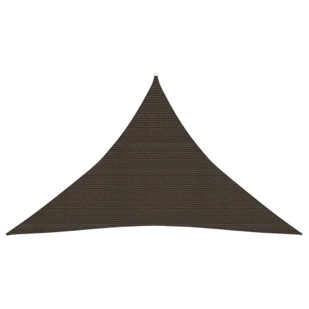 Toldo de vela marrón HDPE 160 g/m² 4x4x5,8 m de vidaXL, Sombrillas - Ref: Foro24-311809, Precio: 27,06 €, Descuento: %
