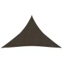 Toldo de vela marrón HDPE 160 g/m² 4x4x5,8 m de vidaXL, Sombrillas - Ref: Foro24-311809, Precio: 27,06 €, Descuento: %
