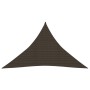 Toldo de vela marrón HDPE 160 g/m² 4x4x5,8 m de vidaXL, Sombrillas - Ref: Foro24-311809, Precio: 22,45 €, Descuento: %