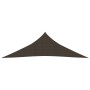 Toldo de vela marrón HDPE 160 g/m² 4x4x5,8 m de vidaXL, Sombrillas - Ref: Foro24-311809, Precio: 22,45 €, Descuento: %