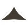 Toldo de vela marrón HDPE 160 g/m² 4x4x5,8 m de vidaXL, Sombrillas - Ref: Foro24-311809, Precio: 27,06 €, Descuento: %