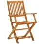 Klappbare Gartenstühle 4 Stück aus massivem Eukalyptusholz von vidaXL, Gartenstühle - Ref: Foro24-312450, Preis: 168,70 €, Ra...