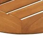 Mesa jardín plegable madera maciza de eucalipto Ø60x75 cm de vidaXL, Mesas de jardín - Ref: Foro24-312455, Precio: 59,73 €, D...