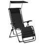 Sillas plegables 2 unidades textilene negro de vidaXL, Tumbonas - Ref: Foro24-312471, Precio: 223,12 €, Descuento: %