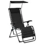 Sillas plegables 2 unidades textilene negro de vidaXL, Tumbonas - Ref: Foro24-312471, Precio: 188,91 €, Descuento: %