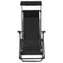 Sillas plegables 2 unidades textilene negro de vidaXL, Tumbonas - Ref: Foro24-312471, Precio: 188,91 €, Descuento: %