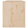 Armario de pared de madera maciza de pino 60x30x35 cm de vidaXL, Estantes y estanterías - Ref: Foro24-813445, Precio: 54,15 €...
