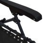 Sillas plegables 2 unidades textilene negro de vidaXL, Tumbonas - Ref: Foro24-312471, Precio: 223,12 €, Descuento: %