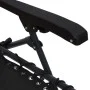 Sillas plegables 2 unidades textilene negro de vidaXL, Tumbonas - Ref: Foro24-312471, Precio: 188,91 €, Descuento: %