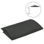Tela de repuesto para sombrilla voladiza gris antracita 350 cm de vidaXL, Telas para sombrillas y toldos - Ref: Foro24-313814...