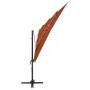 Sombrilla de 4 niveles con poste aluminio terracota 250x250 cm de vidaXL, Sombrillas - Ref: Foro24-313825, Precio: 142,96 €, ...