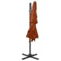 Sombrilla de 4 niveles con poste aluminio terracota 250x250 cm de vidaXL, Sombrillas - Ref: Foro24-313825, Precio: 142,96 €, ...
