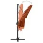 Sombrilla de 4 niveles con poste aluminio terracota 250x250 cm de vidaXL, Sombrillas - Ref: Foro24-313825, Precio: 142,96 €, ...