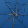 Sombrilla de 4 niveles con poste de aluminio azul 250x250 cm de vidaXL, Sombrillas - Ref: Foro24-313827, Precio: 195,56 €, De...