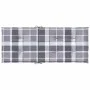 Cojín silla jardín respaldo alto 6 uds cuadros gris 120x50x3 cm de vidaXL, Cojines para sillas y sofás - Ref: Foro24-314130, ...