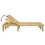Green impregnated pine wood double lounger by vidaXL, Loungers - Ref: Foro24-315398, Price: 142,51 €, Discount: %
