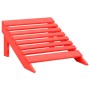 Silla jardín Adirondack con otomana madera maciza de abeto roja de vidaXL, Sillas de jardín - Ref: Foro24-315863, Precio: 102...