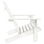 Silla Adirondack de jardín 2 plazas madera de abeto blanco de vidaXL, Sillas de jardín - Ref: Foro24-315899, Precio: 117,79 €...