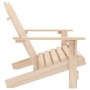 Silla Adirondack de jardín 2 plazas madera maciza de abeto de vidaXL, Sillas de jardín - Ref: Foro24-315902, Precio: 120,00 €...