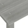 Adirondack chair with ottoman and garden table solid gray spruce by vidaXL, Garden sets - Ref: Foro24-315920, Price: 78,44 €,...
