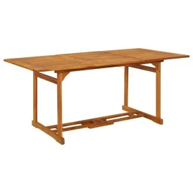 Mesa de comedor jardín 180x90x75 cm madera maciza de acacia de vidaXL, Mesas de jardín - Ref: Foro24-315945, Precio: 204,42 €...
