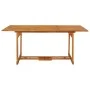 Mesa de comedor jardín 180x90x75 cm madera maciza de acacia de vidaXL, Mesas de jardín - Ref: Foro24-315945, Precio: 204,42 €...