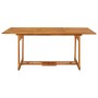 Mesa de comedor jardín 180x90x75 cm madera maciza de acacia de vidaXL, Mesas de jardín - Ref: Foro24-315945, Precio: 214,75 €...