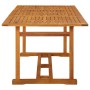 Mesa de comedor jardín 180x90x75 cm madera maciza de acacia de vidaXL, Mesas de jardín - Ref: Foro24-315945, Precio: 214,75 €...