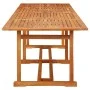 Mesa de comedor jardín 280x90x75 cm madera maciza de acacia de vidaXL, Mesas de jardín - Ref: Foro24-315947, Precio: 342,79 €...