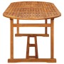 Mesa de comedor jardín 220x90x75 cm madera maciza de acacia de vidaXL, Mesas de jardín - Ref: Foro24-315949, Precio: 248,73 €...