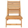 Tumbona de madera maciza de teca de vidaXL, Tumbonas - Ref: Foro24-316151, Precio: 104,58 €, Descuento: %
