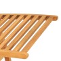 Tumbona de madera maciza de teca de vidaXL, Tumbonas - Ref: Foro24-316151, Precio: 104,58 €, Descuento: %