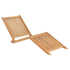 Solid teak wood sun lounger by vidaXL, Loungers - Ref: Foro24-316152, Price: 92,24 €, Discount: %