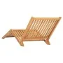 Sonnenliege aus massivem Teakholz von vidaXL, Liegen - Ref: Foro24-316152, Preis: 92,24 €, Rabatt: %