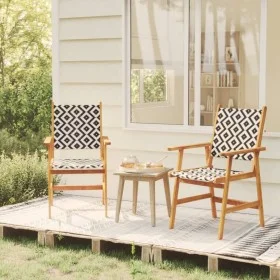 Garden chairs 2 units solid acacia wood by vidaXL, Garden chairs - Ref: Foro24-316249, Price: 93,63 €, Discount: %
