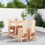 Set de mesa y taburetes altos jardín 5 pzas madera maciza pino en Conjuntos de jardín | Comprar online en Foru.es