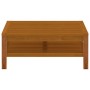 Juego de sofá 2 pzas con cojines blanco crema madera de acacia de vidaXL, Sofás modulares de exterior - Ref: Foro24-316285, P...