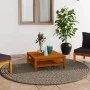 Mesa de centro de madera maciza de acacia 65x65x35 cm de vidaXL, Sofás modulares de exterior - Ref: Foro24-316292, Precio: 77...