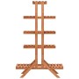 Soporte para plantas de madera maciza de abeto 83x25x132 cm de vidaXL, Soportes para macetas - Ref: Foro24-316390, Precio: 54...