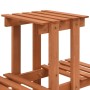Soporte para plantas de madera maciza de abeto 83x25x132 cm de vidaXL, Soportes para macetas - Ref: Foro24-316390, Precio: 54...