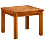Mesa de centro de jardín madera maciza de acacia 45x45x36 cm de vidaXL, Mesas de jardín - Ref: Foro24-316394, Precio: 60,35 €...