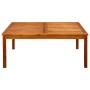 Mesa de centro de jardín madera maciza de acacia 110x110x45 cm de vidaXL, Mesas de jardín - Ref: Foro24-316397, Precio: 153,1...