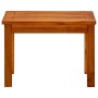 Mesa de centro de jardín madera maciza de acacia 50x35x36 cm de vidaXL, Mesas de jardín - Ref: Foro24-316398, Precio: 57,00 €...