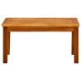 Mesa de centro de jardín madera maciza de acacia 70x40x36 cm de vidaXL, Mesas de jardín - Ref: Foro24-316399, Precio: 87,63 €...