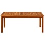Mesa de centro de jardín madera maciza de acacia 110x60x45 cm de vidaXL, Mesas de jardín - Ref: Foro24-316401, Precio: 122,55...