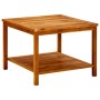 Mesa de centro de madera maciza de acacia 60x60x45 cm de vidaXL, Mesas de centro - Ref: Foro24-316403, Precio: 60,78 €, Descu...