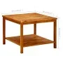 Mesa de centro de madera maciza de acacia 60x60x45 cm de vidaXL, Mesas de centro - Ref: Foro24-316403, Precio: 63,85 €, Descu...