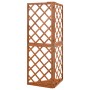 Enrejado de esquina madera maciza de abeto 50x50x145 cm de vidaXL, Pérgolas, arcos y enrejados de jardín - Ref: Foro24-316407...