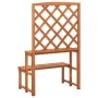 Soporte de plantas y enrejado madera de abeto 70x42x115 cm de vidaXL, Soportes para macetas - Ref: Foro24-316413, Precio: 58,...